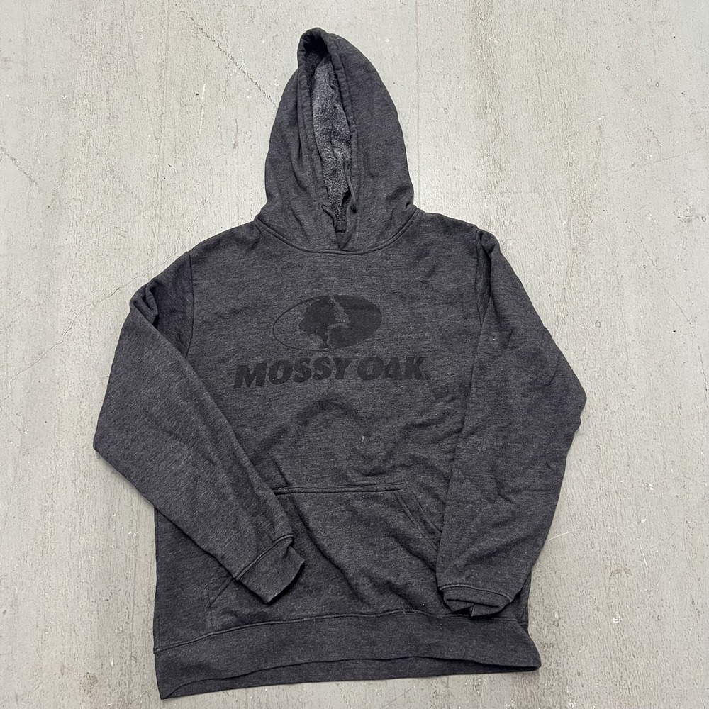 Mossy Oak Hoodie Women's Size Medium Black with‎ logo